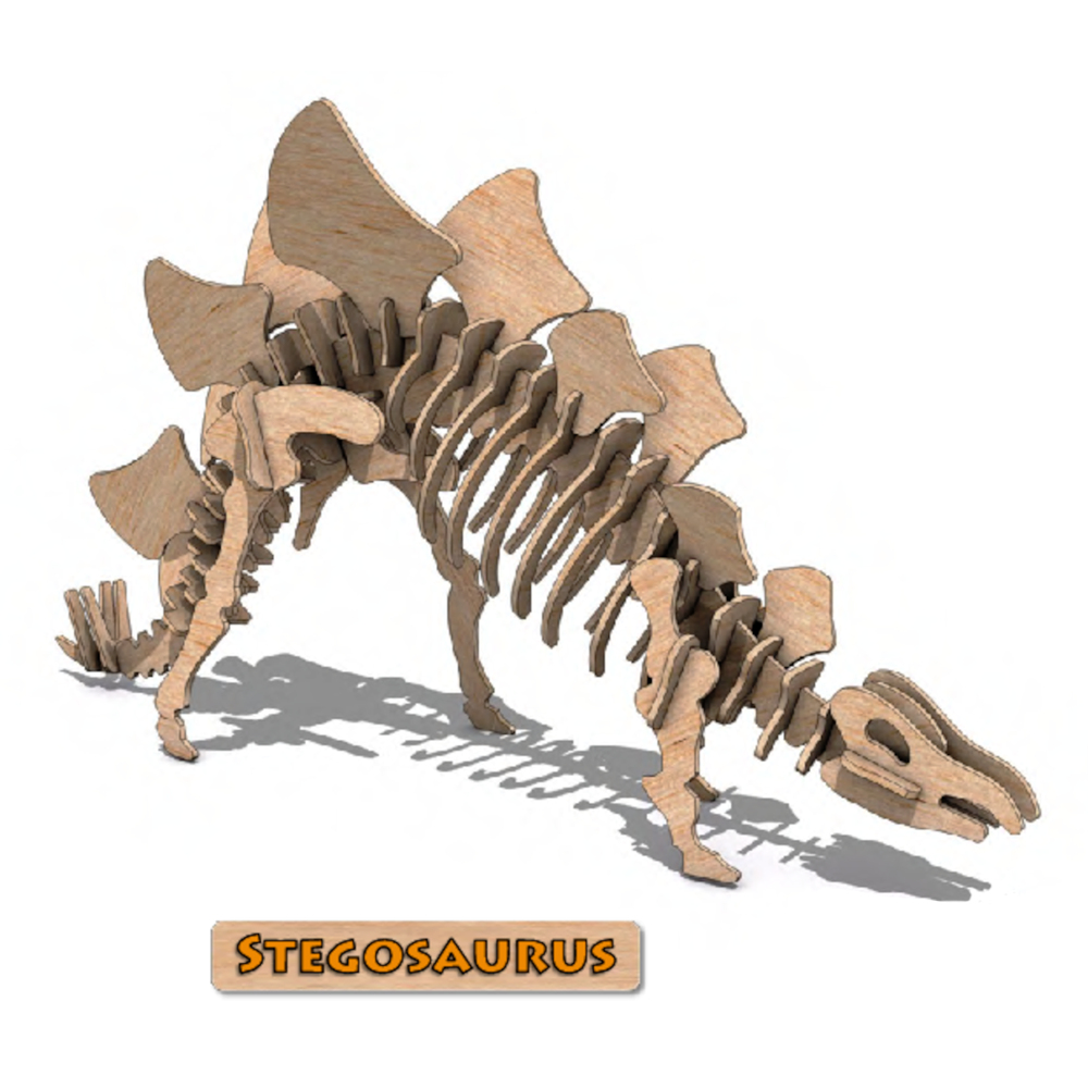 Details about   Stegosaurus Wooden Puzzle 