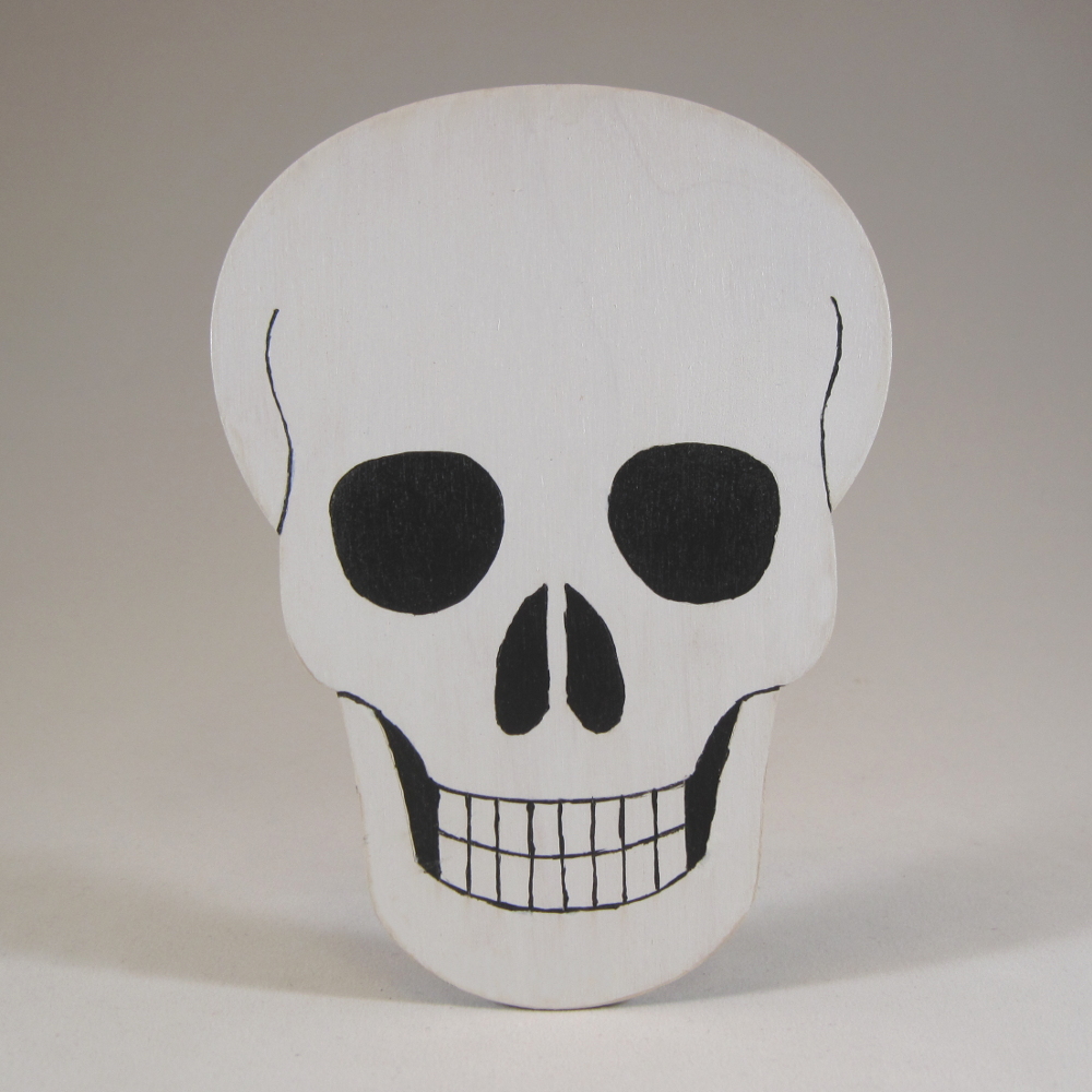 Skull Cutout Double Cut Designs LLC
