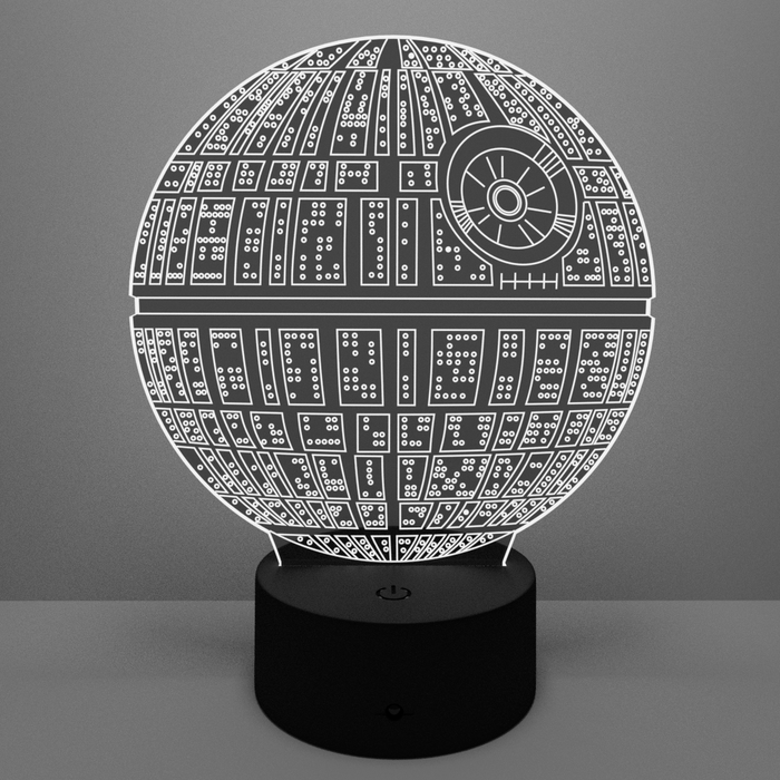 insect toothache Labe Death Star LED Lamp – Double Cut Designs LLC