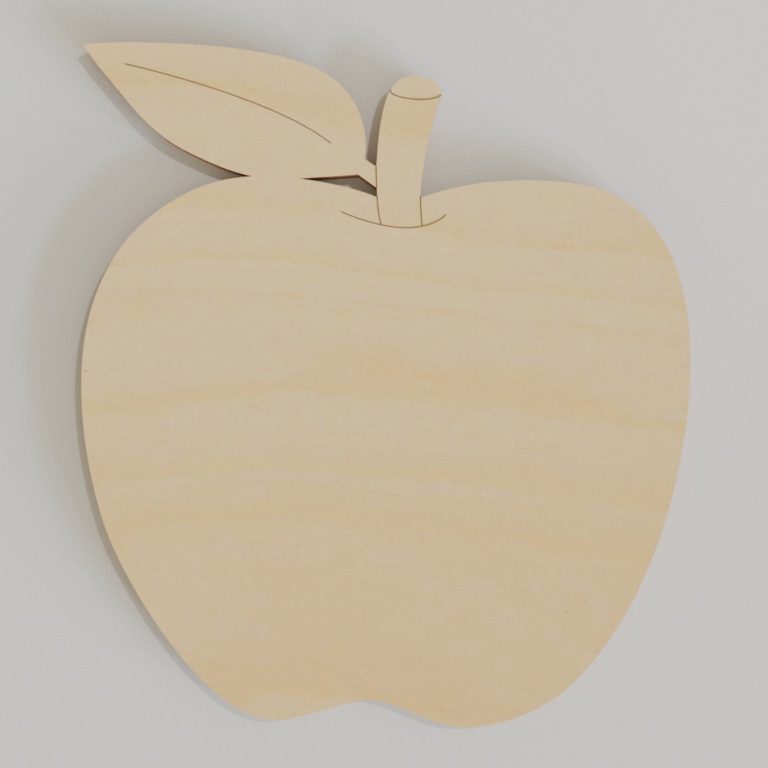 Apple Cutout – Double Cut Designs LLC